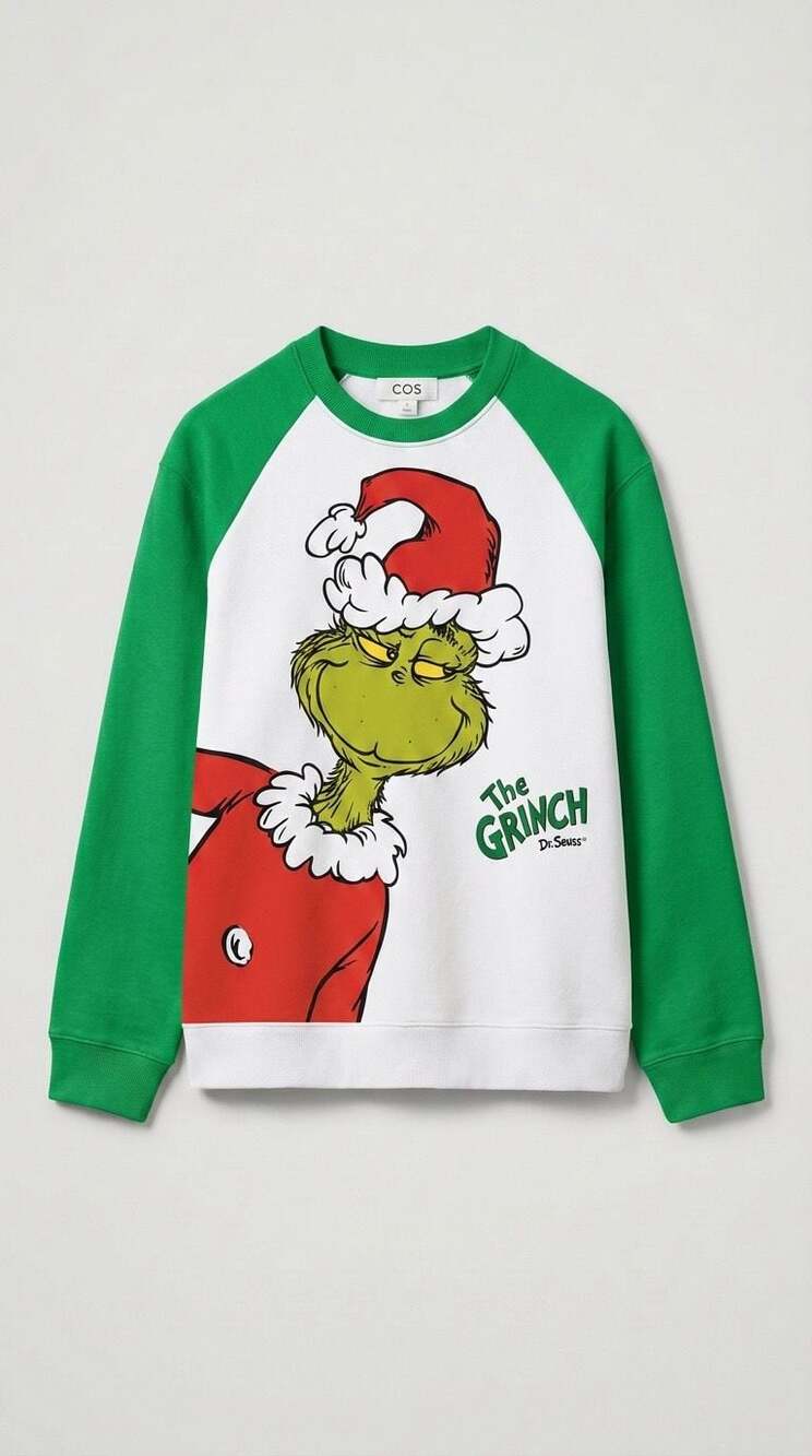 Jumping Beans The Grinch Softest Fleece Sweatshirt Size 8